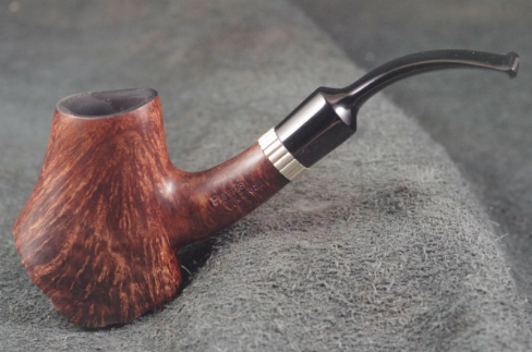 Pipe Pierre Morel VOLCANO ROOT SILVER EBONITE