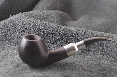 Pipe Pierre Morel FOSSIL FULL SILVER ACRY.