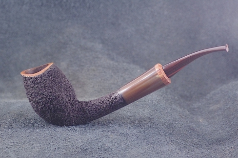 Pipe Pierre Morel CUTTY LONG HORN CUMBERLAND