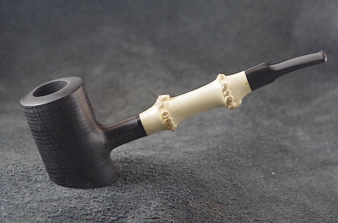 Pipe Pierre Morel CHERRY FOSSIL  SITTER ACRY