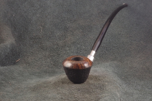 CHURCHWARDEN RHODESIENNE FULL SILVER EBONITE