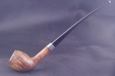 Cutty light AA straight grain sitter silver ebonite